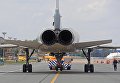 Выкатка для наземных и летных испытаний модернизированного бомбардировщика Ту-22М3М на Казанском авиационном заводе имени С.П. Горбунова Выкатка для наземных и летных испытаний модернизированного бомбардировщика Ту-22М3М на Казанском авиационном заводе имени С.П. Горбунова