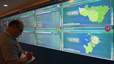 Предварительные результаты выборов в регионах России на инфоэкранах в Информационном центре ЦИК России. 9 сентября 2018 Предварительные результаты выборов в регионах России на инфоэкранах в Информационном центре ЦИК России. 9 сентября 2018