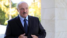 Президент Белоруссии Александр Лукашенко во время встречи с президентом РФ Владимиром Путиным. 21 сентября 2018 Президент Белоруссии Александр Лукашенко во время встречи с президентом РФ Владимиром Путиным. 21 сентября 2018