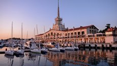 Здание Морского вокзала в Сочи Здание Морского вокзала в Сочи