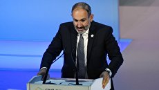 Премьер-министр Армении Никол Пашинян на 17-м саммите Международной организации франкофонии в Ереване. 11 октября 2018 Премьер-министр Армении Никол Пашинян на 17-м саммите Международной организации франкофонии в Ереване. 11 октября 2018
