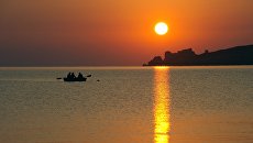 Азовское побережье в Крыму. Архивное фото Азовское побережье в Крыму. Архивное фото