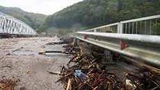 Последствия сильных дождей в Туапсе в Краснодарском крае Последствия сильных дождей в Туапсе в Краснодарском крае