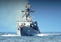 Сторожевой корабль Ярослав Мудрый возвращается после выполнения задач боевой службы в Средиземном море Сторожевой корабль Ярослав Мудрый возвращается после выполнения задач боевой службы в Средиземном море