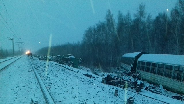 Из-за схода вагонов на Транссибе возможна задержка в движении поездов 