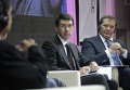 Игорь Щеголев и Михаил Гришанков на Первом российском форуме по управлению Интернетом Игорь Щеголев и Михаил Гришанков на Первом российском форуме по управлению Интернетом