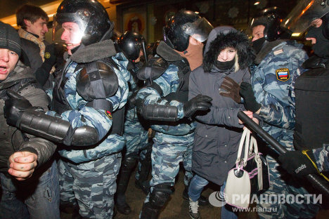 Ситуация на площади Киевского вокзала в Москве Ситуация на площади Киевского вокзала в Москве