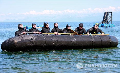 Учебно-методические сборы водолазов-взрывников внутренних войск МВД России в учебном морском центре Северобайкальска Учебно-методические сборы водолазов-взрывников внутренних войск МВД России в учебном морском центре Северобайкальска