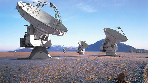 Картинки по запросу Радиотелескоп ALMA наблюдает Солнце