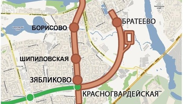 Станция метро борисово на схеме метро москвы