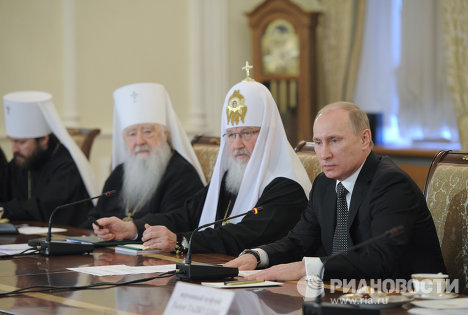 Встреча В.Путина с представителями всех традиционных конфессий страны Встреча В.Путина с представителями всех традиционных конфессий страны