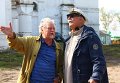 Никита Михалков на съемочной площадке фильма по мотивам прозы Бунина Никита Михалков на съемочной площадке фильма по мотивам прозы Бунина