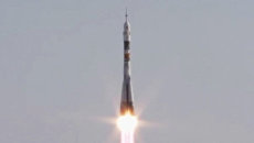 Союз ТМА-04М стартовал к МКС. Кадры запуска космического корабля Союз ТМА-04М стартовал к МКС. Кадры запуска космического корабля