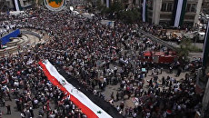 Будущее перемирие в Сирии отмечают стрельбой и митингами Будущее перемирие в Сирии отмечают стрельбой и митингами