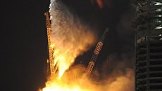 Пожар в строящейся башне центра Москва-Сити Пожар в строящейся башне центра Москва-Сити