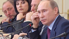 Встреча Владимира Путина с главными редакторами российских СМИ Встреча Владимира Путина с главными редакторами российских СМИ