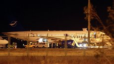 Сирийский пассажирский самолет, посаженный в Анкаре Сирийский пассажирский самолет, посаженный в Анкаре
