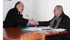 Встреча Николая Губенко и Валерия Золотухина Встреча Николая Губенко и Валерия Золотухина