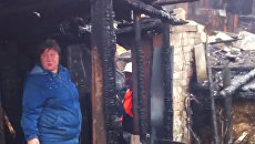 В поселке под Петербургом сгорели сараи местных жителей В поселке под Петербургом сгорели сараи местных жителей
