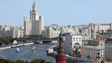 Панорама Москвы. Архивное фото Панорама Москвы. Архивное фото