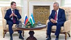 Медведев считает ценными доверительные отношения с Узбекистаном Медведев считает ценными доверительные отношения с Узбекистаном