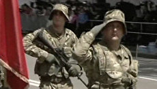 20-летие независимости Грузии отметили военным парадом 20-летие независимости Грузии отметили военным парадом