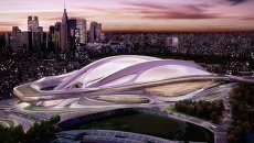 Проект стадиона Kasumigaoka в Токио Проект стадиона Kasumigaoka в Токио