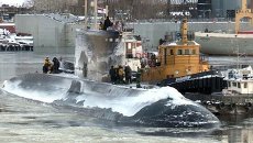 Подлодка Синдуракшак после ремонта в России уплыла к индийским военным Подлодка Синдуракшак после ремонта в России уплыла к индийским военным