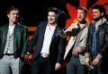 Группа Mumford & Sons на церемонии вручения 55-й юбилейной премии Грэмми Группа Mumford & Sons на церемонии вручения 55-й юбилейной премии Грэмми