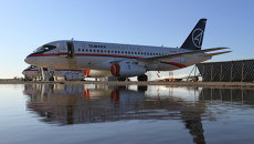 Разбившийся в Индонезии самолёт SSJ-100 перед вылетом в демонстрационный полёт по шести странам Азии (Жуковский, Московская область) Разбившийся в Индонезии самолёт SSJ-100 перед вылетом в демонстрационный полёт по шести странам Азии (Жуковский, Московская область)
