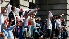 Акция протеста против исламизации Великобритании Акция протеста против исламизации Великобритании