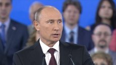 Путин возглавил ОНФ и определил его цели Путин возглавил ОНФ и определил его цели