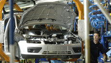 Сборка автомобилей марки Ford. Архив Сборка автомобилей марки Ford. Архив