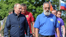 В.Путин посетил остров Гогланд в Финском заливе В.Путин посетил остров Гогланд в Финском заливе