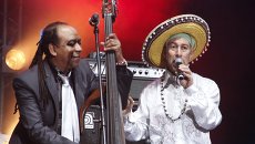 Группа Ska Cubano на музыкальном фестивале WOMAD Группа Ska Cubano на музыкальном фестивале WOMAD
