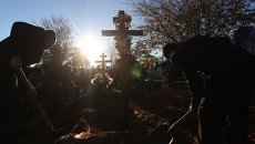 Похороны погибших в теракте в Волгограде Похороны погибших в теракте в Волгограде