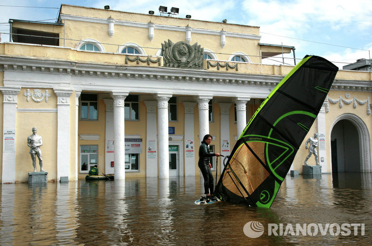 Паводок в Хабаровске Паводок в Хабаровске