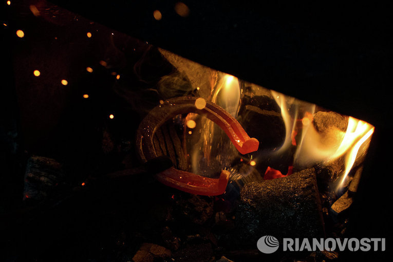 Томский кузнец: подкова в вашем доме лишней не будет Томский кузнец: подкова в вашем доме лишней не будет