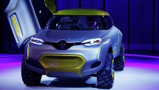 Концепт-кар Renault KWID на выставке Auto Expo 2014 в Нью-Дели, Индия Концепт-кар Renault KWID на выставке Auto Expo 2014 в Нью-Дели, Индия