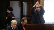 Слушания по уголовному делу в отношении Сергея Удальцова и Леонида Развозжаева. Архивное фото Слушания по уголовному делу в отношении Сергея Удальцова и Леонида Развозжаева. Архивное фото